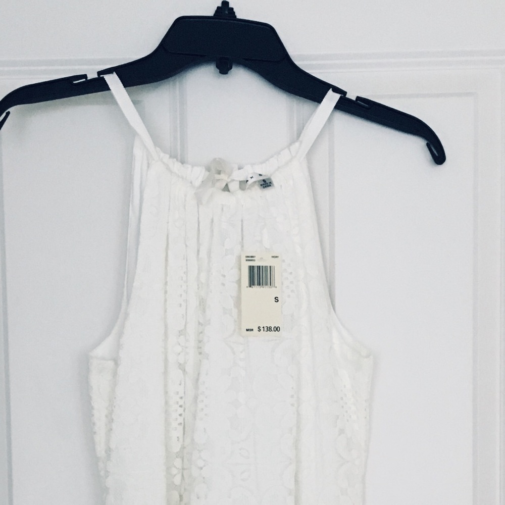 Max Studio Lace White Dress